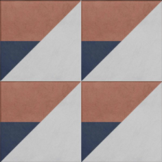 Vloer- en wandtegel Quadra Decor 10 20,5x20,5 - foto 2