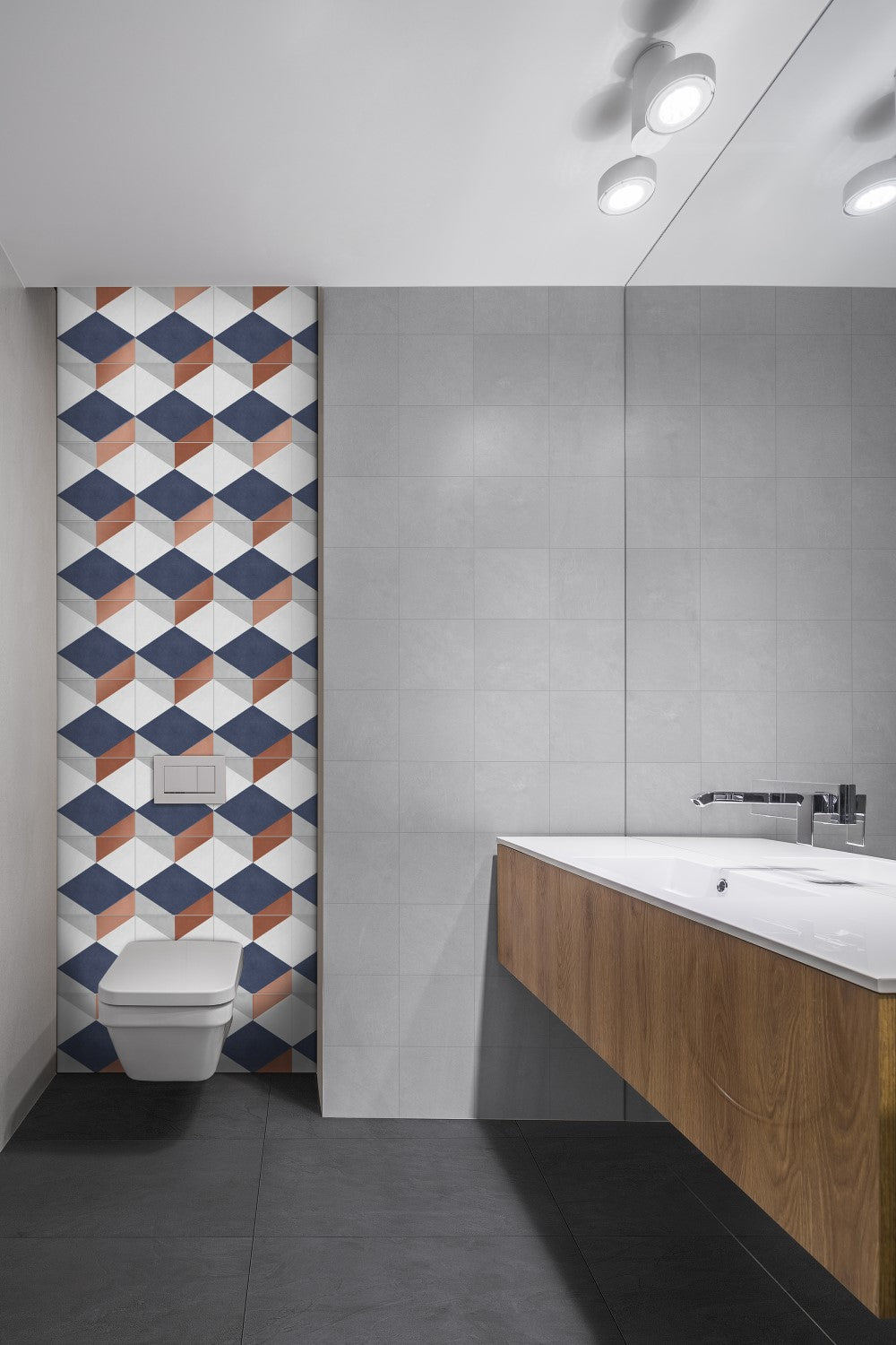 Vloer- en wandtegel Quadra Decor 5 20,5x20,5 - foto 2