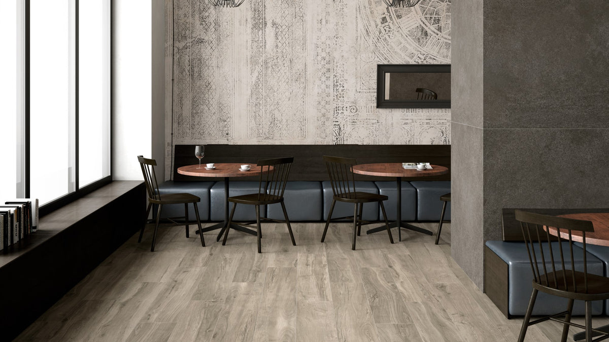 Vloer- en wandtegel Rovere Bark 25x150 rett - foto 2