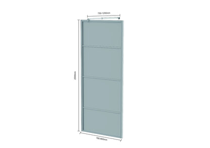 Douchewand Luna - 80x200cm - WDtegels