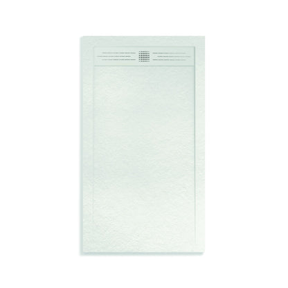 Aloni Elite Douchebak | 120x90x3cm | Composiet | Mat Wit - WDtegels
