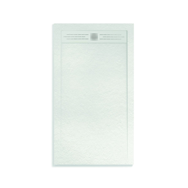 Aloni Elite Douchebak | 120x90x3cm | Composiet | Mat Wit