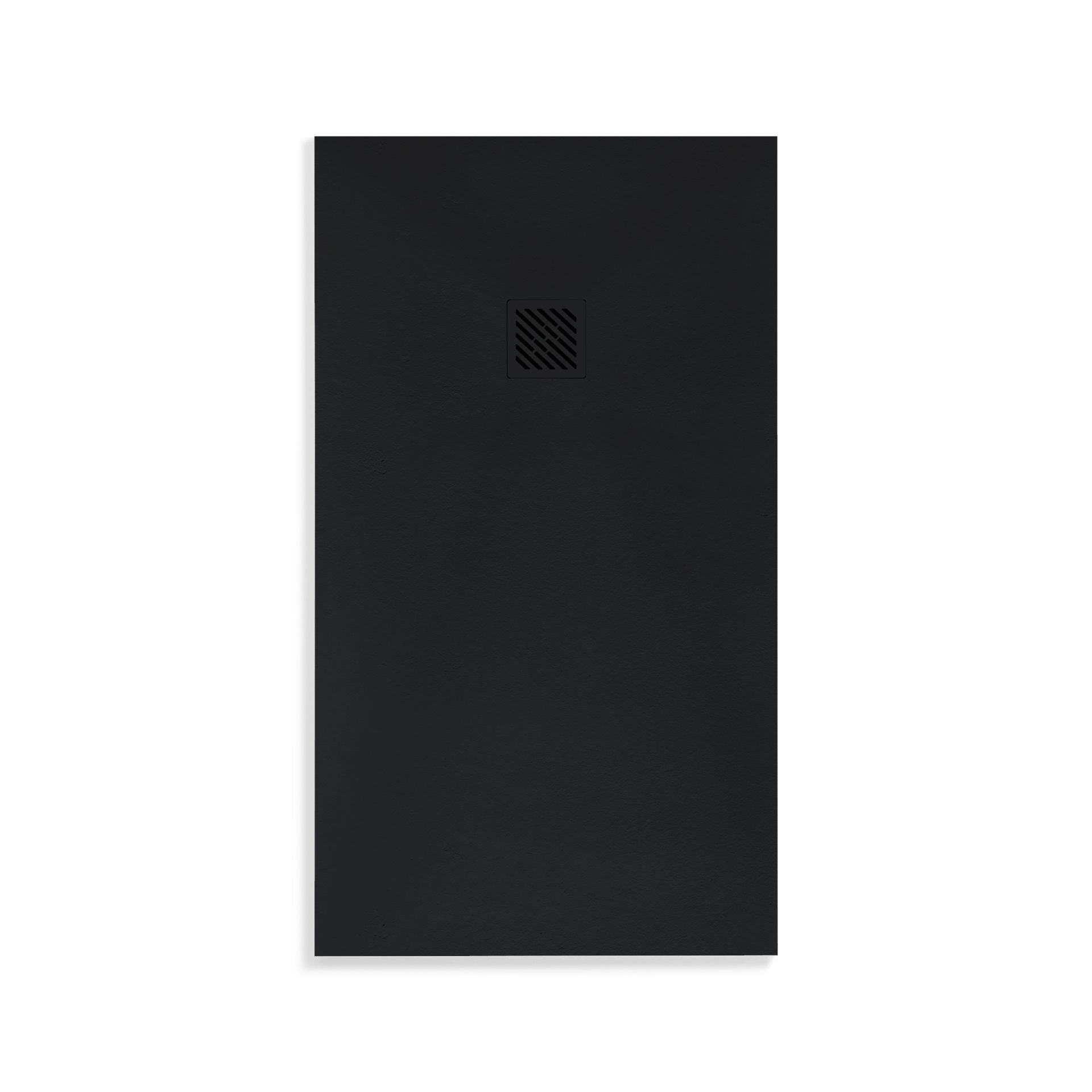 Aloni Madison Douchebak | 120x90x3cm | Composiet | Mat Zwart - WDtegels