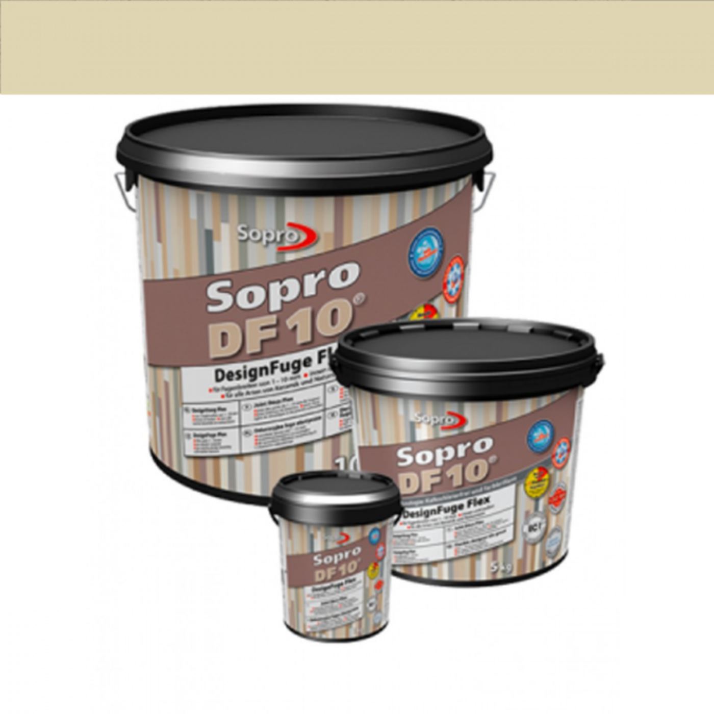 Voegmortel Sopro DF 10 Flexibel beige nr. 32 1kg - WDtegels