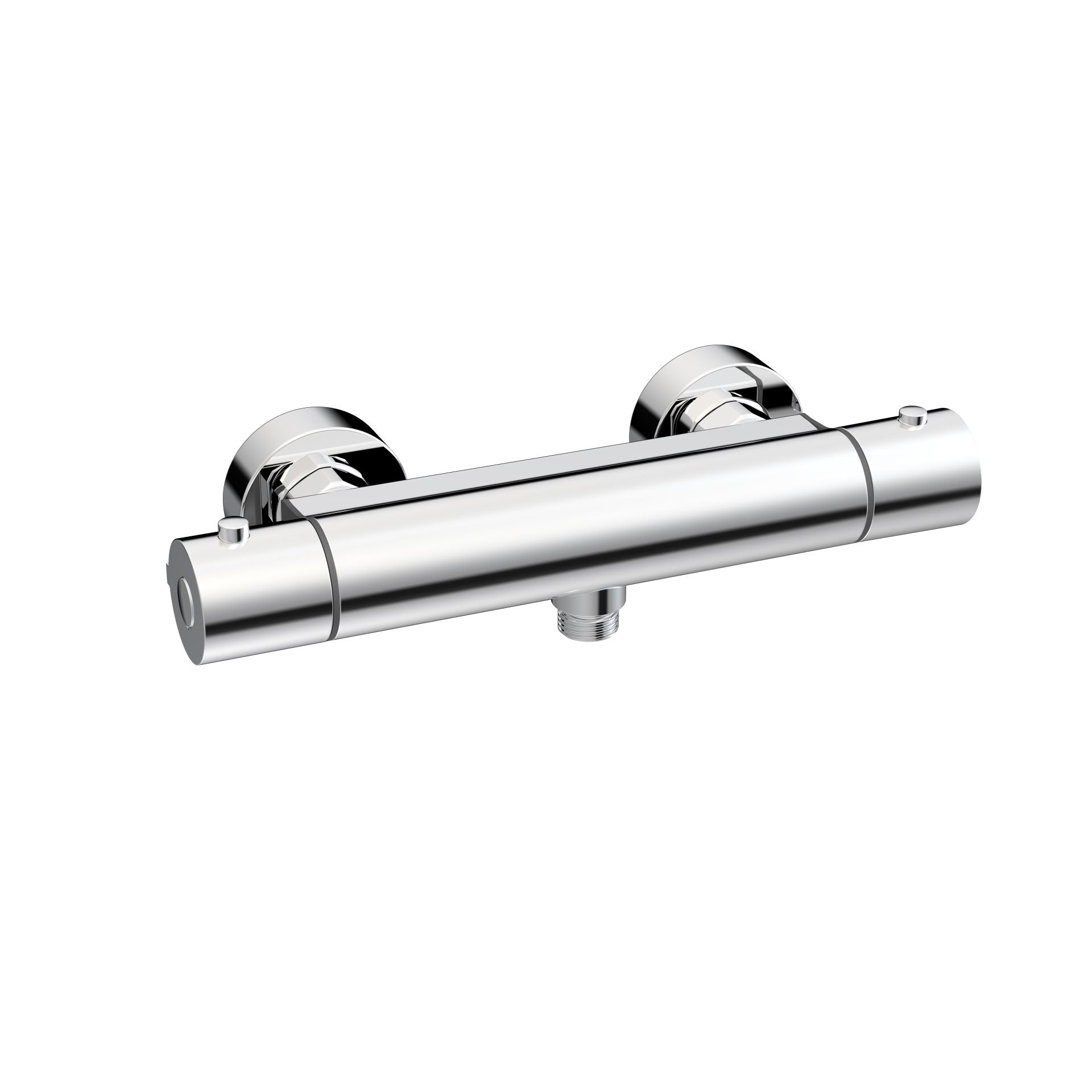 Aloni Pulse Douchemengkraan | Thermostatisch | Chroom - WDtegels