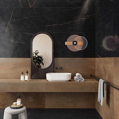 Vloer- en wandtegel Siana Precious Black Antic 120x120 rett - foto 4