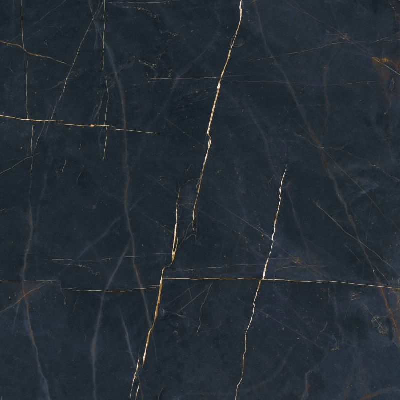 Vloer- en wandtegel Siana Precious Black Naturale 120x120 rett