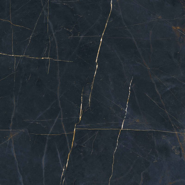 Vloer- en wandtegel Siana Precious Black Naturale 120x120 rett