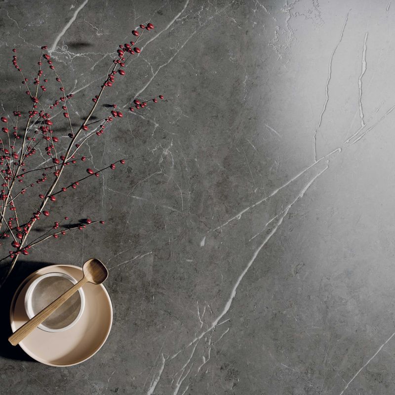 Vloer- en wandtegel Siana Stone Grey Naturale 120x120 rett - foto 3