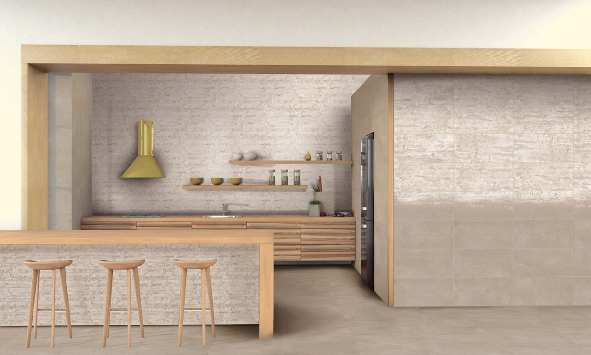 Vloer- en wandtegel Stoneway Line Beige 30x60 rett - foto 6