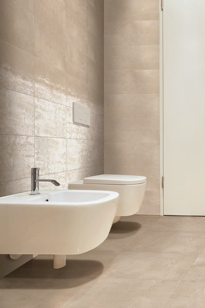 Vloer- en wandtegel Stoneway Beige 60x60 rett - foto 4