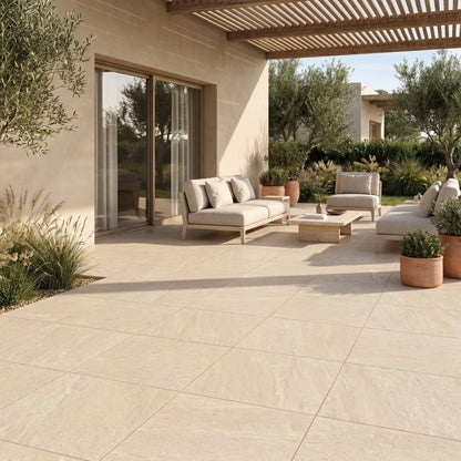 Terrastegel Ultrablock Desert 60x60 rett 20mm - WDtegels