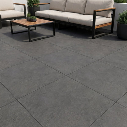 Terrastegel Concorde Anthracite 60x60 rett 20mm
