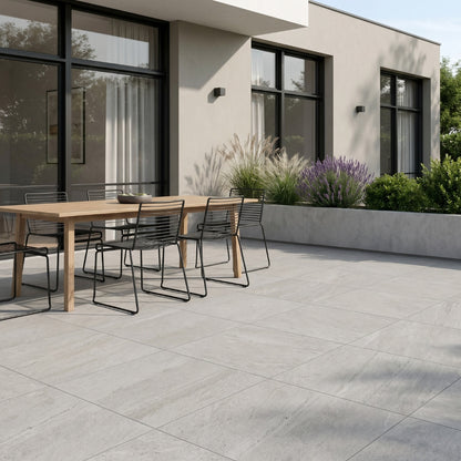 Ultrablock Silver terrastegel 60x60 rett 20mm | Tegelwinkel