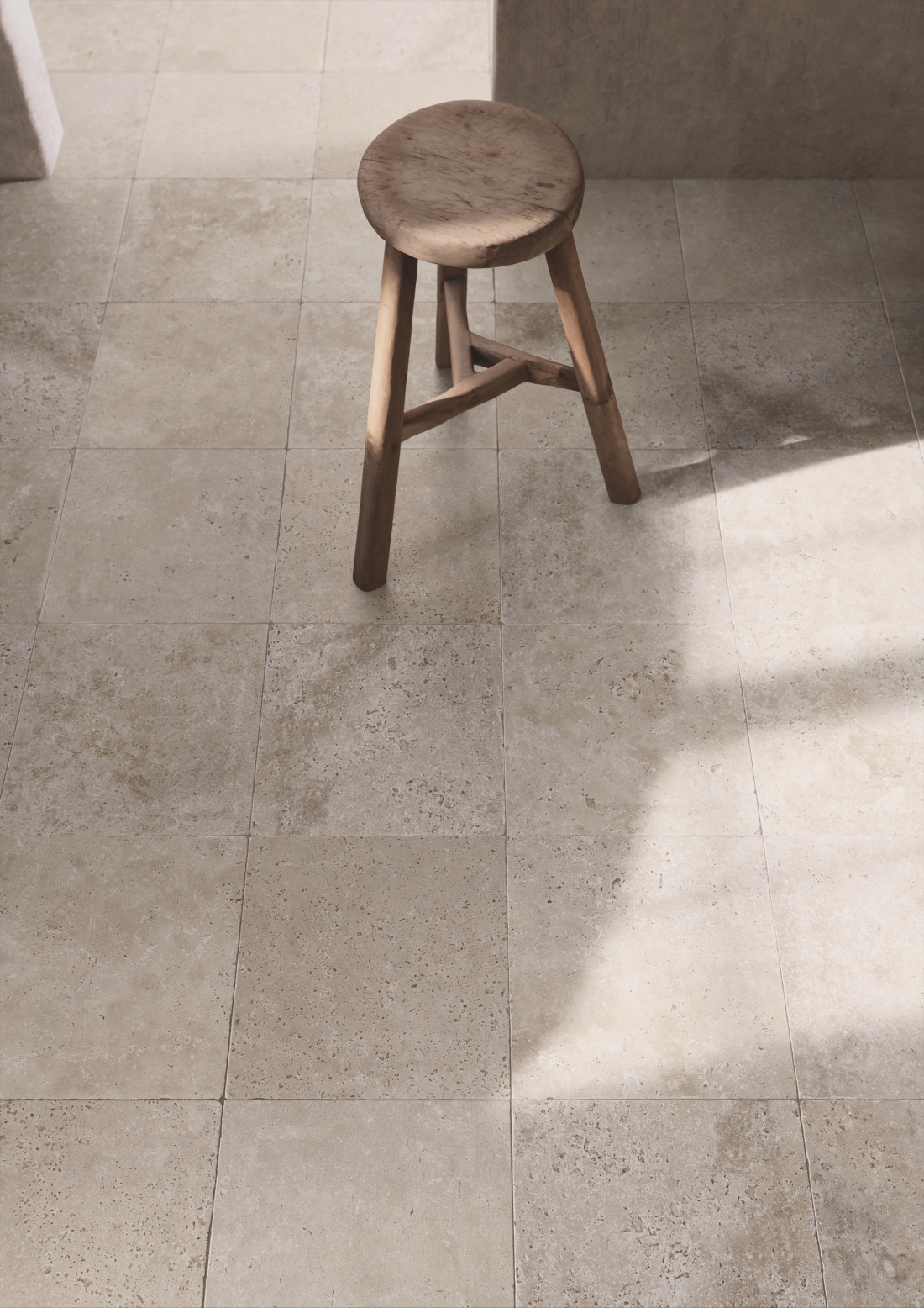 Vloer- en wandtegel Travertino Grey 33,3x33,33 - foto 3