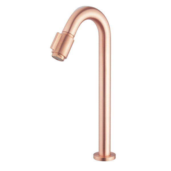 Grifo de fuente de lujo Victoria XL 1/2'' cobre cepillado