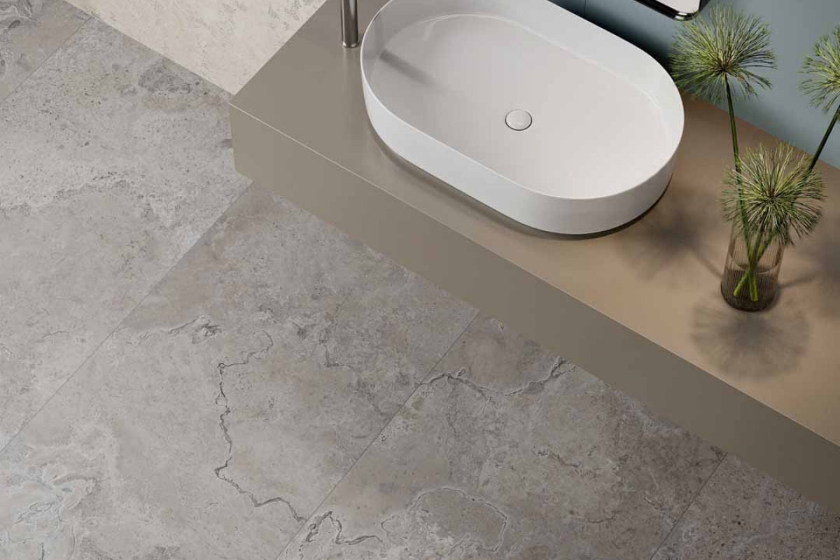 Vloer- en wandtegel Viva Grey Antic 60x120 rett - foto 2