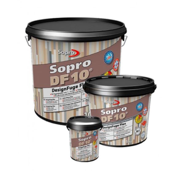 Voegmortel Sopro DF 10 Flexibel jurabeige nr. 33 5kg