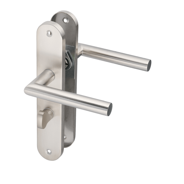 Volano - RVS WC-slot Rond Lang Schild - PC 63mm