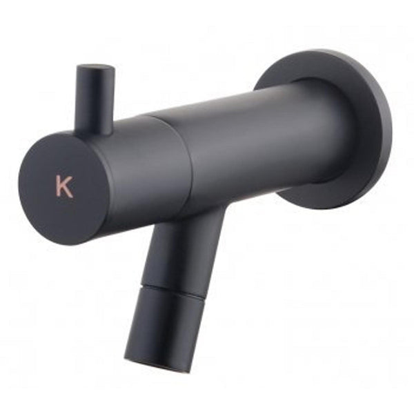 Amador fonteinkraan met muurbevestiging 1/2'' mat zwart