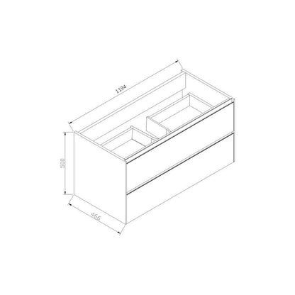 Badmeubel aktieset PL 120 HOOGGLANS WIT - WDtegels