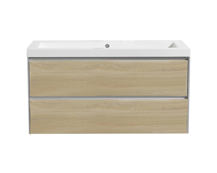 Badmeubel aktieset PL 100 LIGHTWOOD - WDtegels