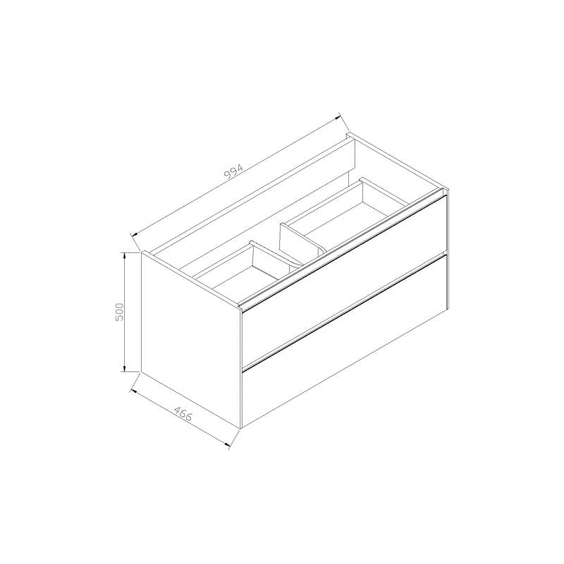 Badmeubel aktieset PL 100 LIGHTWOOD - WDtegels