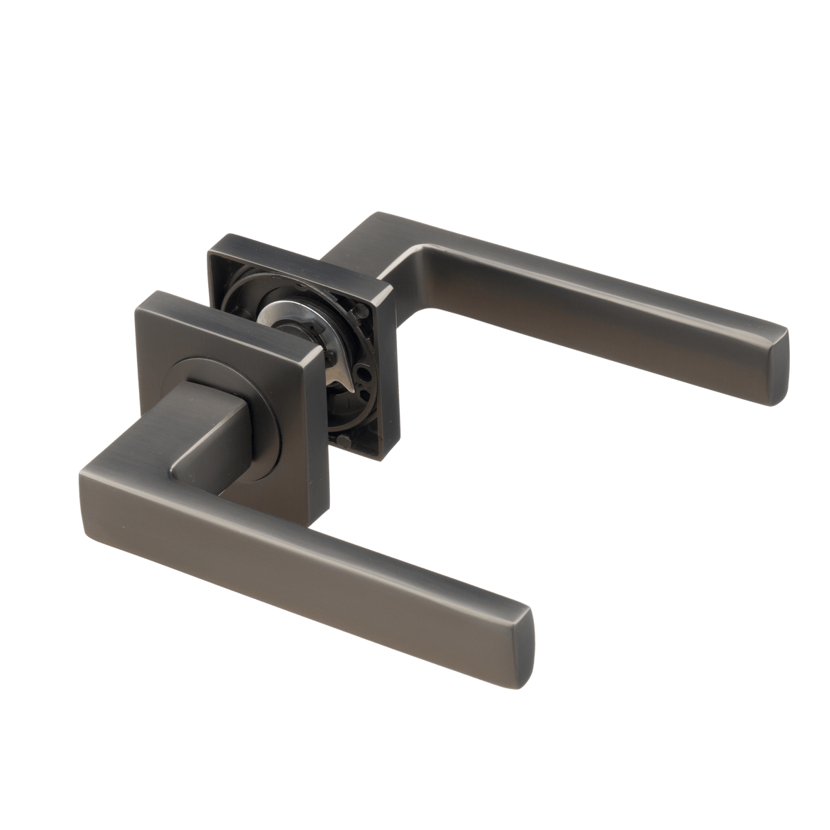 Deurklink Anzio in gun metal