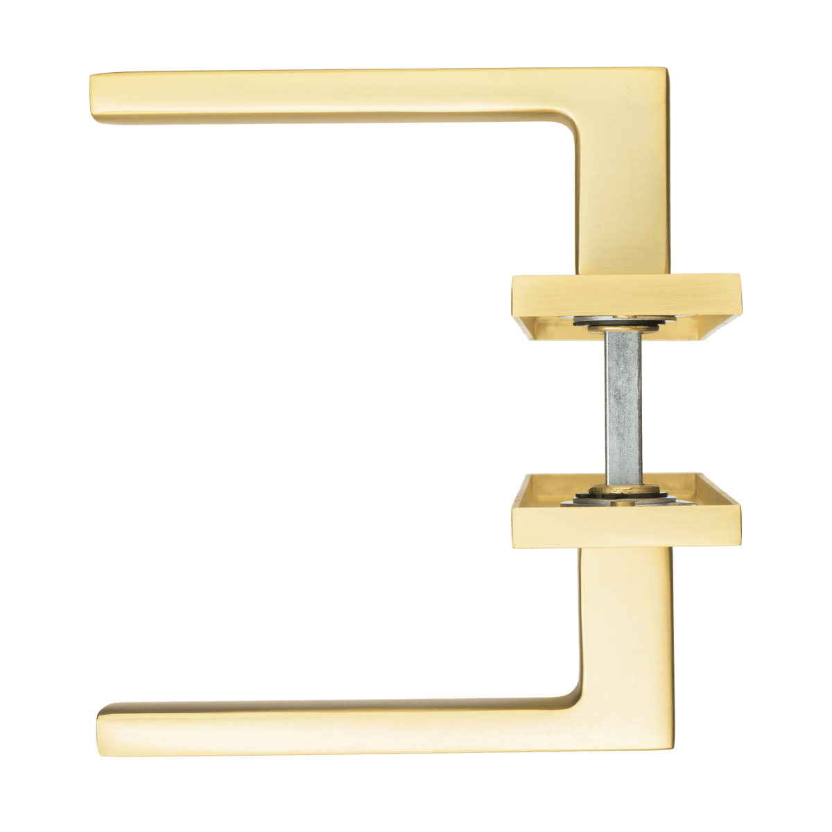 Deurklink Avola in goud met sleutelgat 56 mm