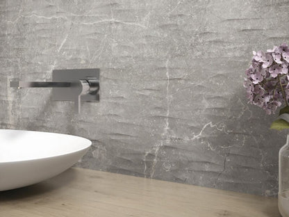 Wandtegel Concept Grey Kirat decor 30x90 rett