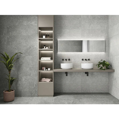 Vloertegel Stoneland Grey mat 60x60 rett - WDtegels
