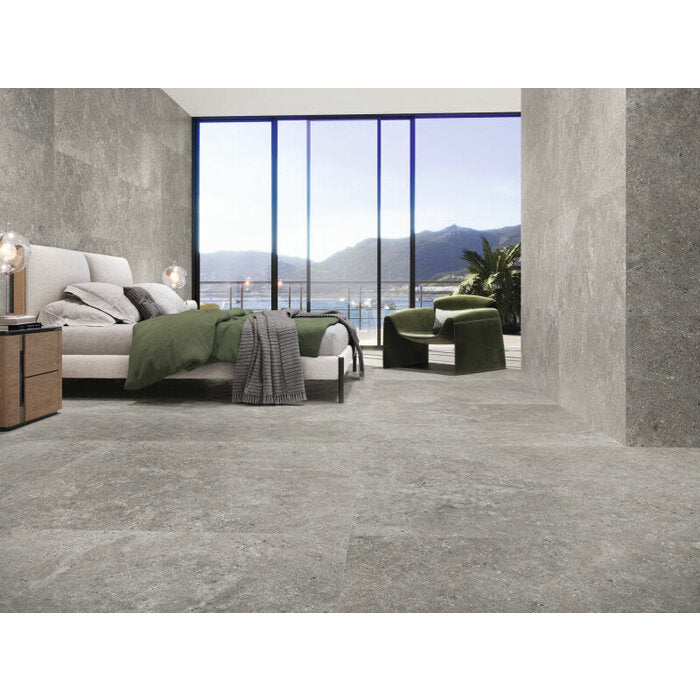 Vloertegel Stoneland Grey mat 60x60 rett - WDtegels