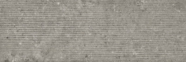 Azulejo de pared Stoneland Gray Wattle decoración 30x90 rett
