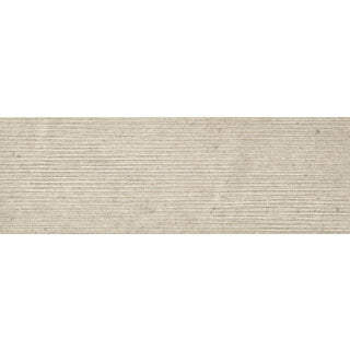 Azulejo de pared Stoneland Ivory Wattle decoración 30x90 rett