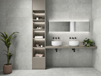 Wandtegel Stoneland Pearl 30x90 rett