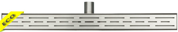 Wiesbaden Eco RVS douchegoot | 70x7cm