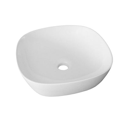 Washbasin Aiko Solid Surface White Matt 37x37x11cm