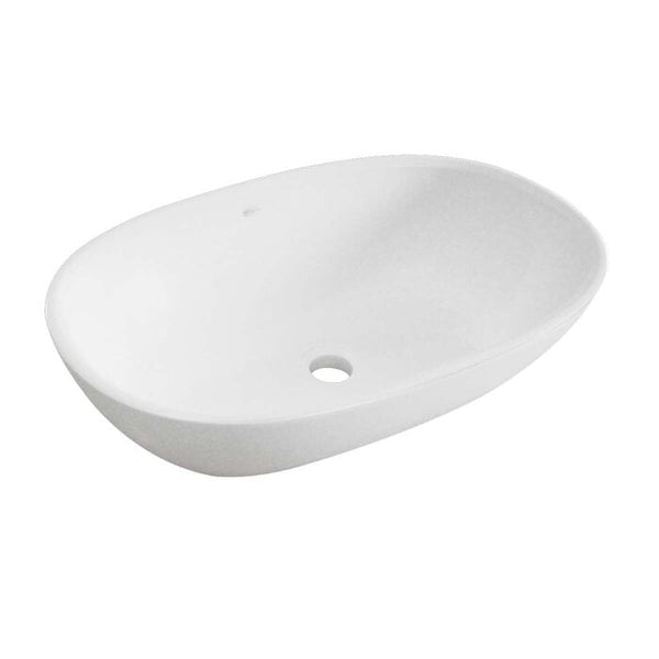Waskom Ruby Solid Surface | 55,5x36x14,5cm | Mat wit