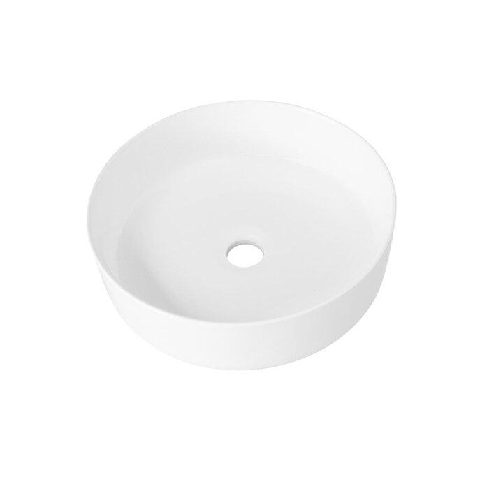 Waskom Sem Solid Surface White Matt 35,5x35,5x11,5cm