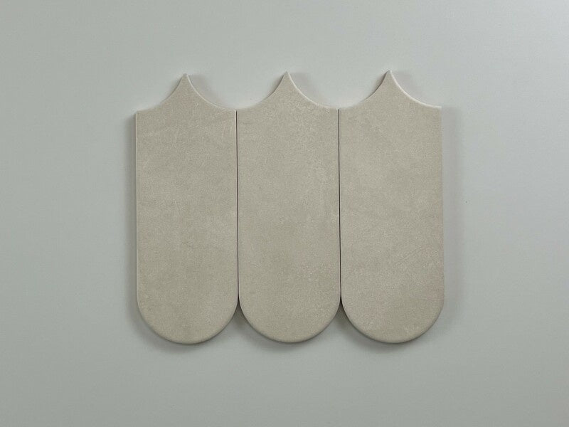 Alure Ivory visschub wandtegel 8x21,5