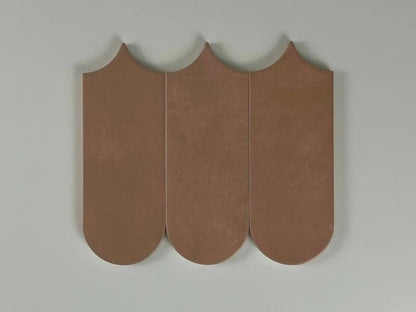 Alure Terra visschub wandtegel 8x21,5