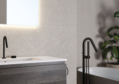 Borneo Pearl Arrow decor wandtegel 60x120 rett