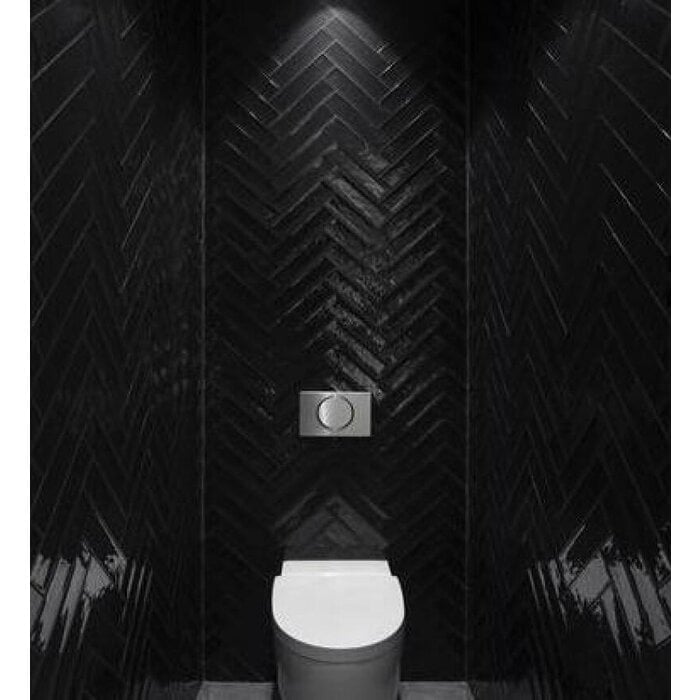 Colonial Black glans 7,5x30 - WDtegels