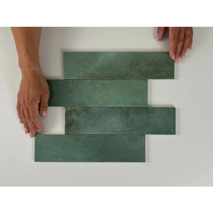 Moon Green glans 7,5x30 - WDtegels