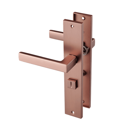 Deurklink Collodi in koper met WC-sluiting 63 mm
