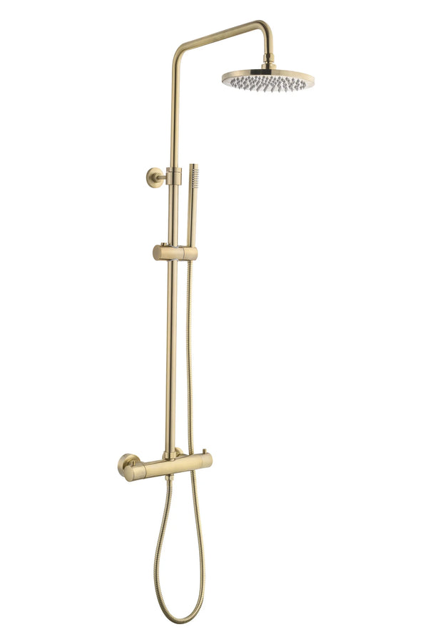 Oferta Conjunto de Ducha de Lluvia de Superficie | Oro Cepillado
