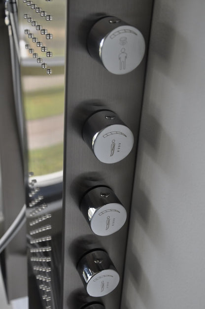 Ohio thermostatische douchekolom RVS 8718858075324