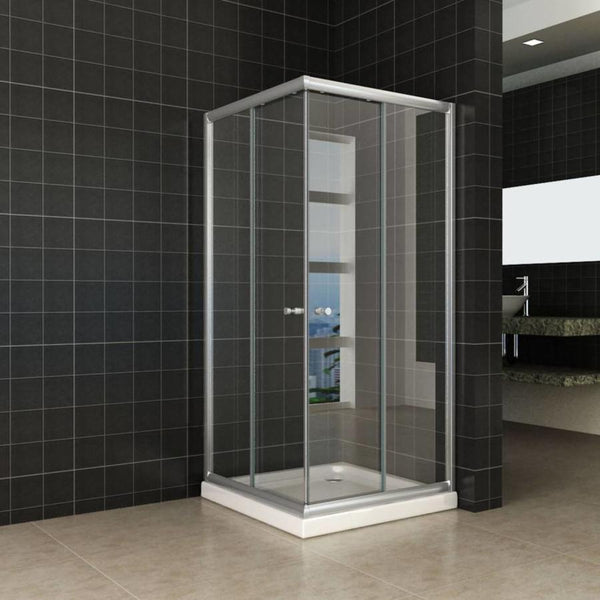 Wiesbaden Eco hoekinstap douchecabine | 80x80x190cm | 5mm veiligheidsglas
