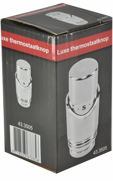 Perilla de termostato de lujo Wiesbaden M-30 cromada