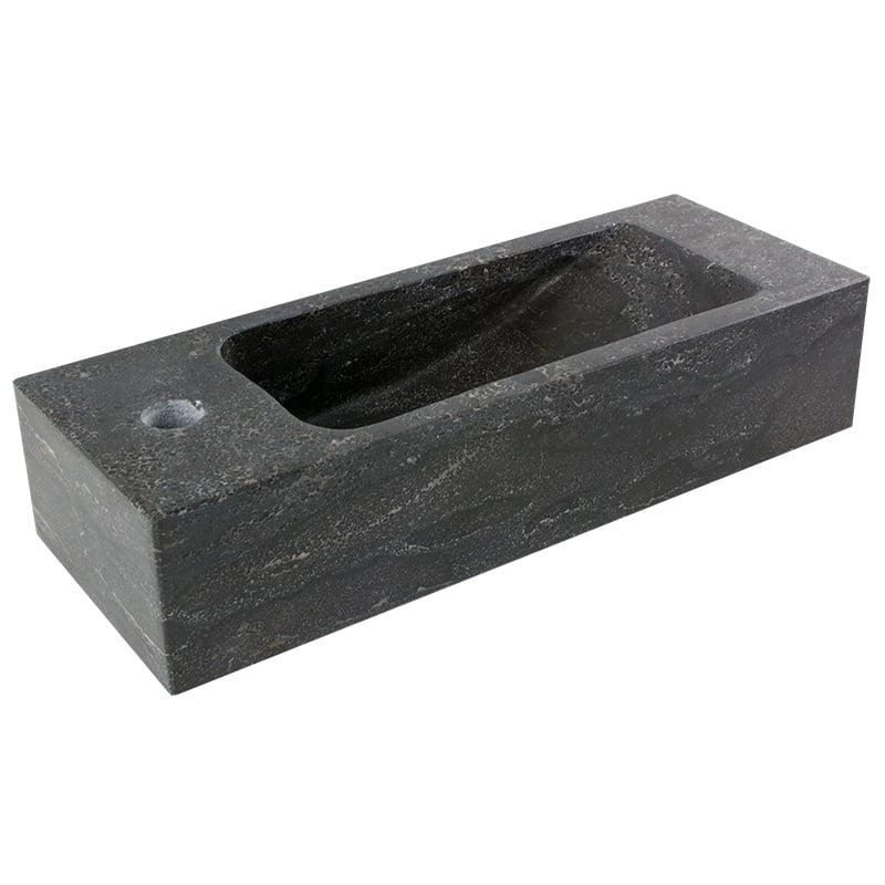 Natuursteen fontein Slim Links | 45x17x10cm